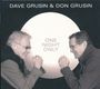 Dave & Don Grusin: One Night Only!, CD