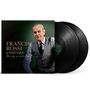 Text: "FRANCIS ROSSI of STATUS QUO the way we were Vol. 2". Ein Mann in Anzug sitzt auf einem Stuhl, zwei Vinyl-Schallplatten.