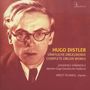 Hugo Distler: Sämtliche Orgelwerke, CD,CD