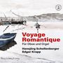 „Voyage Romantique“, für Oboe und Orgel, Hansjörg Schellenberger, Edgar Krapp. Aquarell von Booten und Wasser.