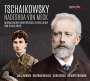 Peter Iljitsch Tschaikowsky: Tschaikowsky & Nadeshda von Meck - Musikalischer Briefwechsel in drei Akten von Silvia Adler, CD,CD,CD