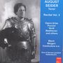 : August Seider singt Arien, CD