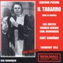 Giacomo Puccini: Il Tabarro (in deutscher Sprache), CD