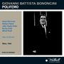 Giovanni Battista Bononcini: Polifemo, CD
