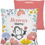 : Plüschkissen Motiv Mama, Div.