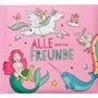 : Freundebuch Motiv Pink 'Alle meine Freunde', Div.