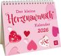 : Mini-Kalender 2026: Der kleine Herzenswunschkalender, KAL