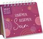 Mini-Wochenkalender 2027: Einatmen. Ausatmen. Sein., KAL