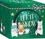 Schneekugel klein zum Selbstgestalten: Let it Snow / Cute Christmas Friends, Div.