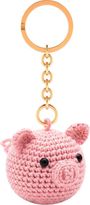 Glücksbringer Schlüsselanhänger, Schweinchen (gehäkelt), Div.