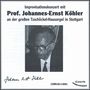 Johannes-Ernst Köhler - Improvisationskonzert, CD
