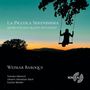 "La Piccola Serenissima: Musik für den Grafen Watzdorf. Weimar Baroque. Silhouette auf Schaukel vor Sonnenuntergang."