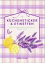 Küchensticker & Etiketten - Lavendel, Buch