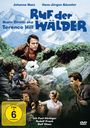 Titel: "Ruf der Wälder". Namen: Johanna Matz, Hans-Jürgen Bäumler, Mario Girotti aka Terence Hill. Berge im Hintergrund.