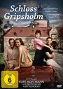 "Schloss Gripsholm," Namen: Jana Brejchová, Walter Giller, Hanns Lothar, Nadja Tiller. Vier Personen vor einem Schloss, zwei Paare.