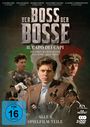 "Der Boss der Bosse" in großen Buchstaben, darunter "Il Capo dei Capi". Abgebildet sind ernste Männer in Anzügen.