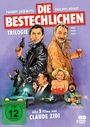 "Die Bestenlichen Trilogie" und "Alle 3 Filme von Claude Zidi". Illustration mit zwei Männern, einer mit Pistole.