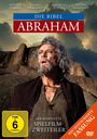 "Die Bibel: Abraham. Der komplette Spielfilm-Zweiteiler. FSK ab 6 freigegeben. Mann vor felsiger Landschaft, bewölkter Himmel."
