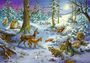 : Sticker-Adventskalender - Tiere im Winterwald, KAL