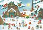 : Sticker-Adventskalender - Im Wichtel-Wimmelwald, KAL