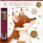 Metallic-Malen Magic Winter, Buch
