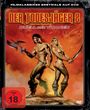 "Der Todesjäger 2: Duell der Titanen" oben. Illustration: Krieger mit Axt und Frau mit Schwert vor feurigem Hintergrund. FSK 18.