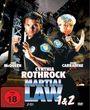 FSK ab 18. Chad McQueen, Cynthia Rothrock, David Carradine in "Martial Law 1 & 2". Zwei Polizisten in Kampfhaltung.