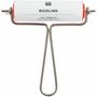 "RICOLINO Linol Farbwalze, Linoleum Paint Roller." Eine Farbwalze mit rotem und metallischem Griff.