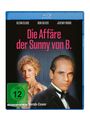 „Die Affäre der Sunny von B.“, FSK 12, Vorab-Cover; Darsteller mit ernsten Blicken in formeller Kleidung.