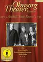 „Ohnsorg Theater Klassiker: Atschiß, Tante Emma!“ Darunter ein Schwarz-Weiß-Foto von drei älteren Personen.