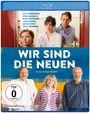 Blu-ray-Cover, oben Schauspielernamen. Schrift: "WIR SIND DIE NEUEN". Drei ältere und drei jüngere Menschen.
