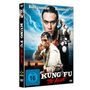 „David Carradine, Brandon Lee“, „Kung Fu The Movie“, FSK 16. Drei Männer in Kampfszenen, Wolken und Blitze im Hintergrund.