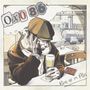 Texte: "Oxo 86", "Rien ne va Plus". Illustration: Person mit Mütze hält ein Bier, im Hintergrund eine Lokomotive.
