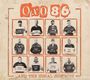 "Oxo 86" oben, darunter zwölf schwarz-weiße Fotos mit Namen und Titeln, "…and the usual suspects" am unteren Rand.