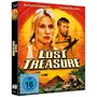 "Lost Treasure", Nicolette Sheridan, Stephen Baldwin, FSK 16. Regie: Jim Wynorski. Zwei Menschen vor einem Dschungelhintergrund.
