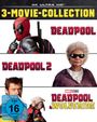 David Leitch: Deadpool 3-Movie-Collection (Ultra HD Blu-ray), UHD,UHD,UHD