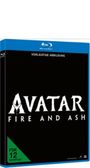 "Vorläufige Abbildung", "AVATAR FIRE AND ASH", Blu-ray Hülle, FSK 12.