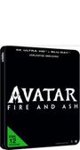 James Cameron: Avatar: Fire and Ash (4K Ultra HD Blu-ray & Blu-ray im Steelbook), UHD