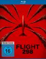 „Vorab-Cover“ und „FLIGHT 298“. Ein rotes Flugzeug von oben, umgeben von langen, stacheligen Tentakeln.