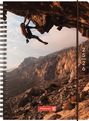 BRUNNEN Schülerkalender (2025/2026) "Cliffhanger", 2 Seiten = 1 Woche, A5, 208 Seiten, PP-Umschlag, mehrfarbig, Buch
