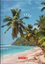 : BRUNNEN 1079615026 | Buchkalender Mod. 796 2026 "Beach" | A5, Papier, Buch