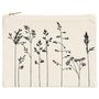 Stickpackung Vorgezeichnet, Pouch Blumen und Gräser, Div.