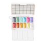 Mini Aquarellfarbkasten, 12 Farben Metallic, Div.