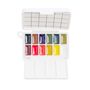 Mini Aquarellfarbkasten, 12 Farben Standart, Div.