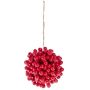 Beerenkugel, Rot, 15,5 cm, Div.