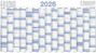 : Plakatkalender 15 Mon 2026 - 140x77 - 5 Stk. gerollt - Jahresplaner - Wandplaner - 917-0015-1, KAL