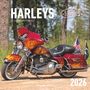 : Harleys 2026 - Broschürenkalender 30x30 cm (30x60 geöffnet) - Kalender mit Platz für Notizen - Motorräder - Bildkalender - Wandplaner - Harley-Davidson, KAL