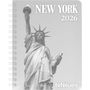 : New York 2026 - Diary - Buchkalender - Taschenkalender - 16,5x21,6, Buch