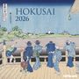 : Hokusai 2026 - Wand-Kalender - Broschüren-Kalender - 30x30 - 30x60 geöffnet - Kunst-Kalender, KAL