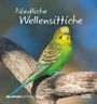 : Niedliche Wellensittiche 2026 - Postkartenkalender 16x17 cm - Budgies - zum Aufstellen oder Aufhängen - Monatskalendarium - Gadget - Mitbringsel - Alpha Edition, KAL